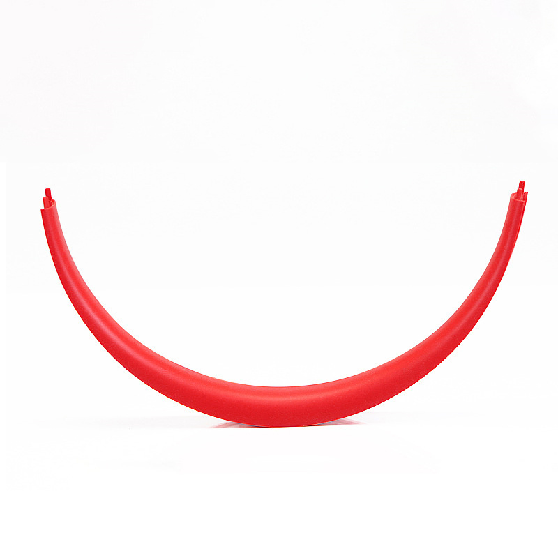 Almohadillas de silicona para auriculares Beats Solo 2,0/3,0, almohadillas de goma para auriculares Solo 2, Solo3, Solo2: Rojo