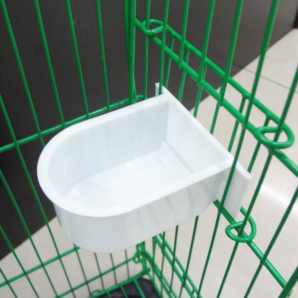 20 st plast voljär undulat cockatiel lovebird papegoja voljär husdjur bur vatten mat matare matskål