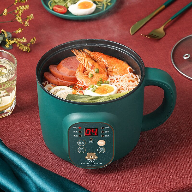 220V 1.8L Cute Mini Smart Appointment Rice Cooker Household Single Kitchen Pot Small Appliances