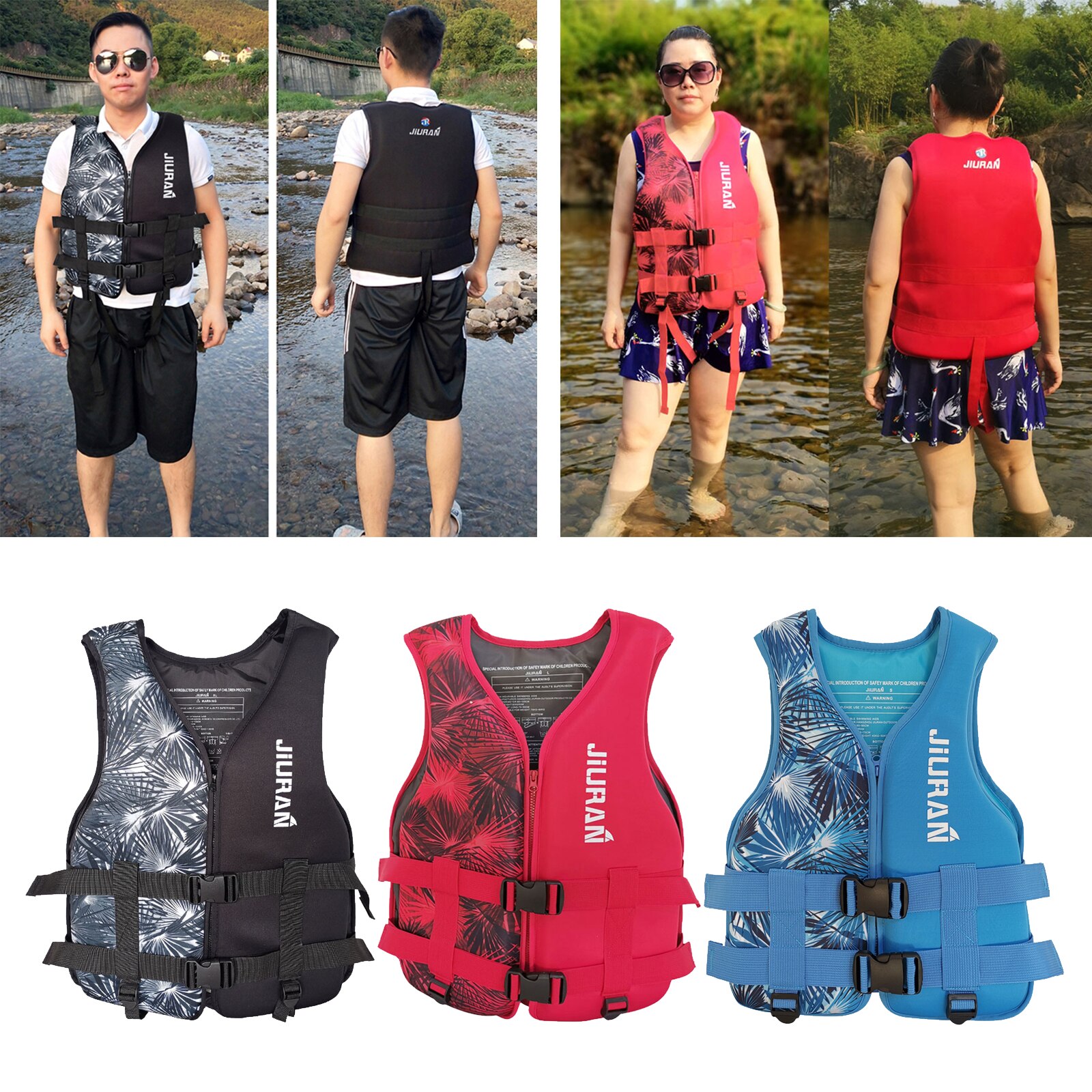 Neopren Leben Jacke Ski Auftrieb Hilfe Bootfahren Schwimmen Treiben Leben Weste