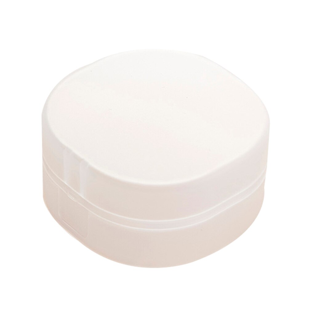 Square Travel Portable Soap Box Translucent Plastic Durable Small Lightweight Aerobic Handmade Sponge Soap Case Bathroom Supply: white
