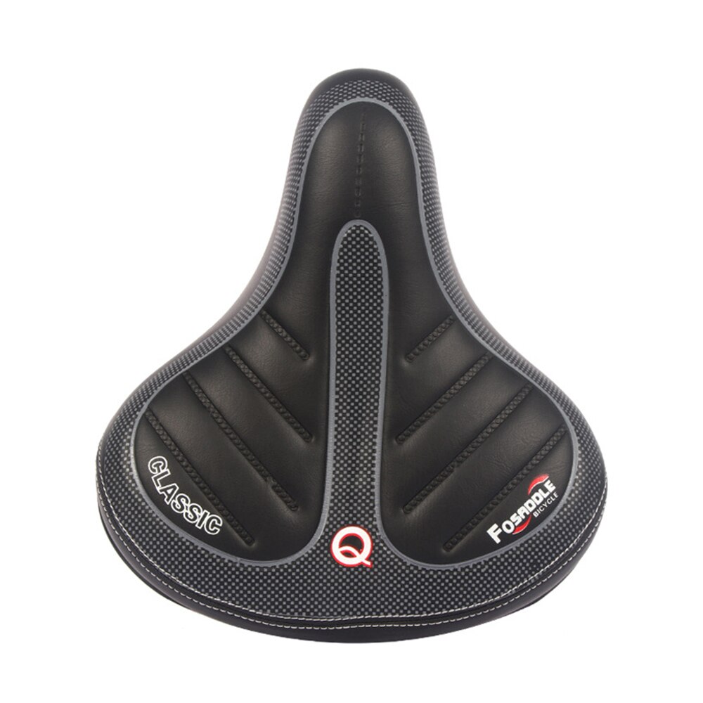 Universale Della Bicicletta Della Sella Dual-primavera in Bicicletta Grande Bum Sedile Morbido e Comfort Larga Sella Pad Ciclismo Cuscino Parti di Biciclette: as shown
