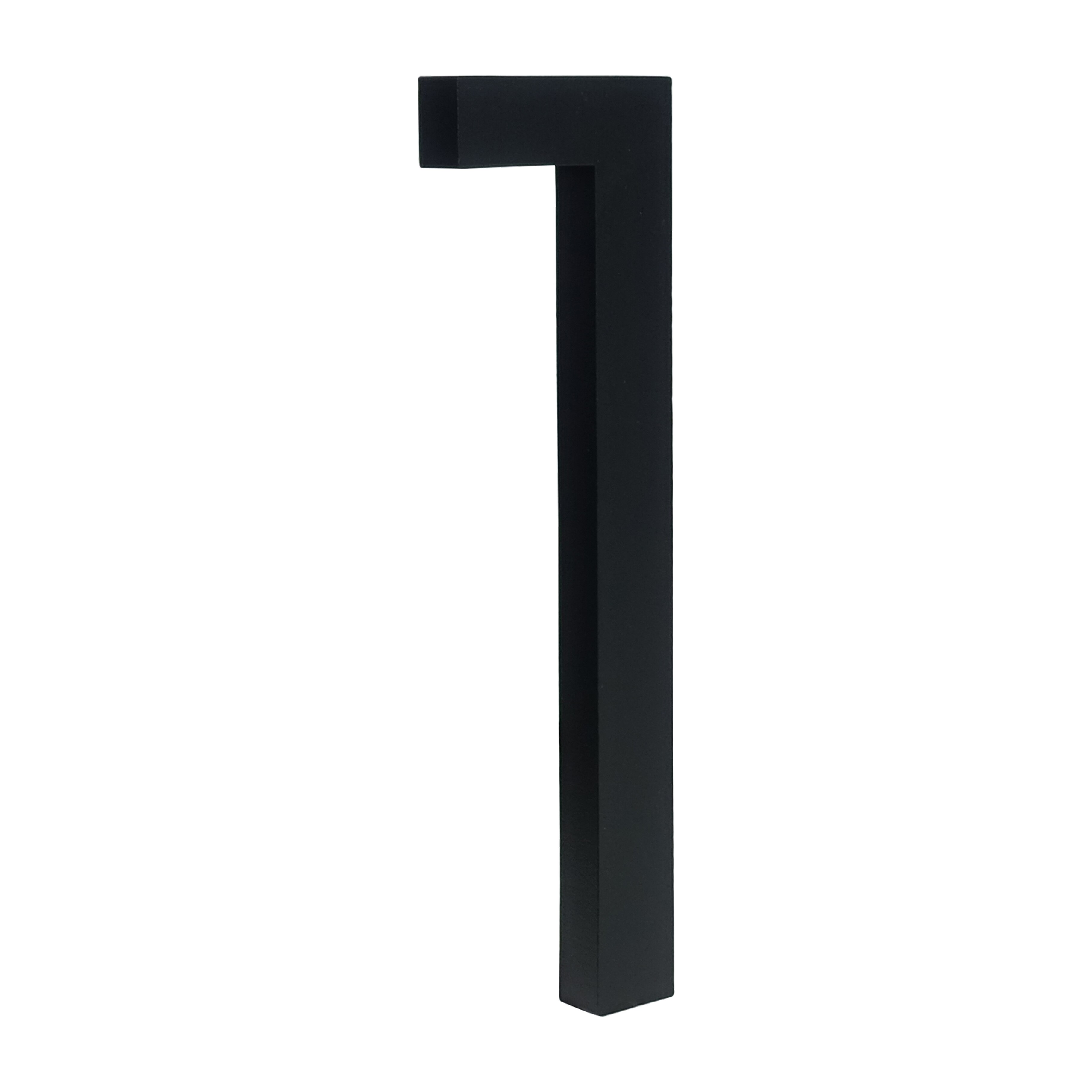 Stort svart husnummer flytende skilt 15cm moderne dørnummer bygningsskilt utendørs husnummer numeros casa adresseskilt: 10cm / 1