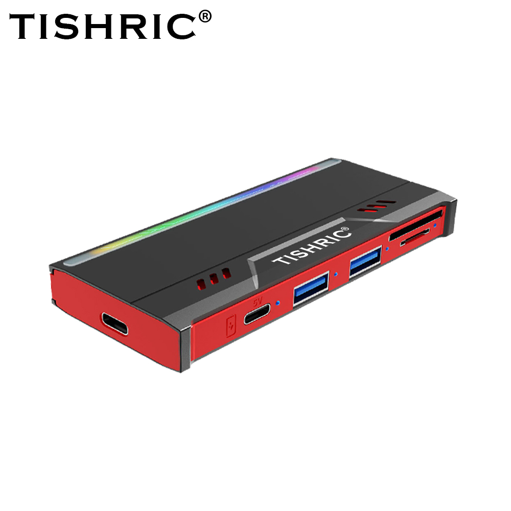 Obudowa TISHRIC Nvme obudowa na SSD M.2 podwójny protokół NGFF NVME obudowy dysku twardego M.2 SSD solidne statystyki kompatybilne 2230/2242/2260/2280: Default Title