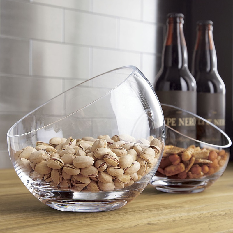 Europäische kreative transparent glas obst plat... – Grandado