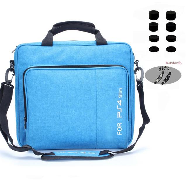 Stijl Voor PS4 Game Sytem Tas Canvas Draagtassen Case Beschermende Schouder Voor Playstation 4 PS4 Console Travel Opslag handtas: 2
