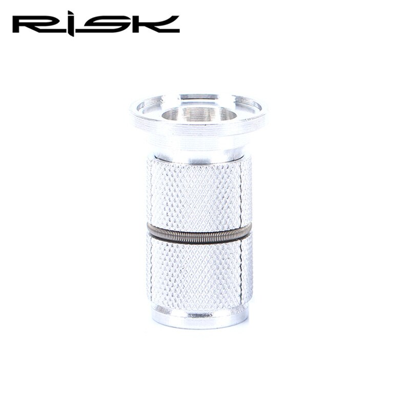 RISK-Juego de tuercas de cuña para bicicleta de montaña, accesorios para ciclismo, 28,6mm: Without Cap Style