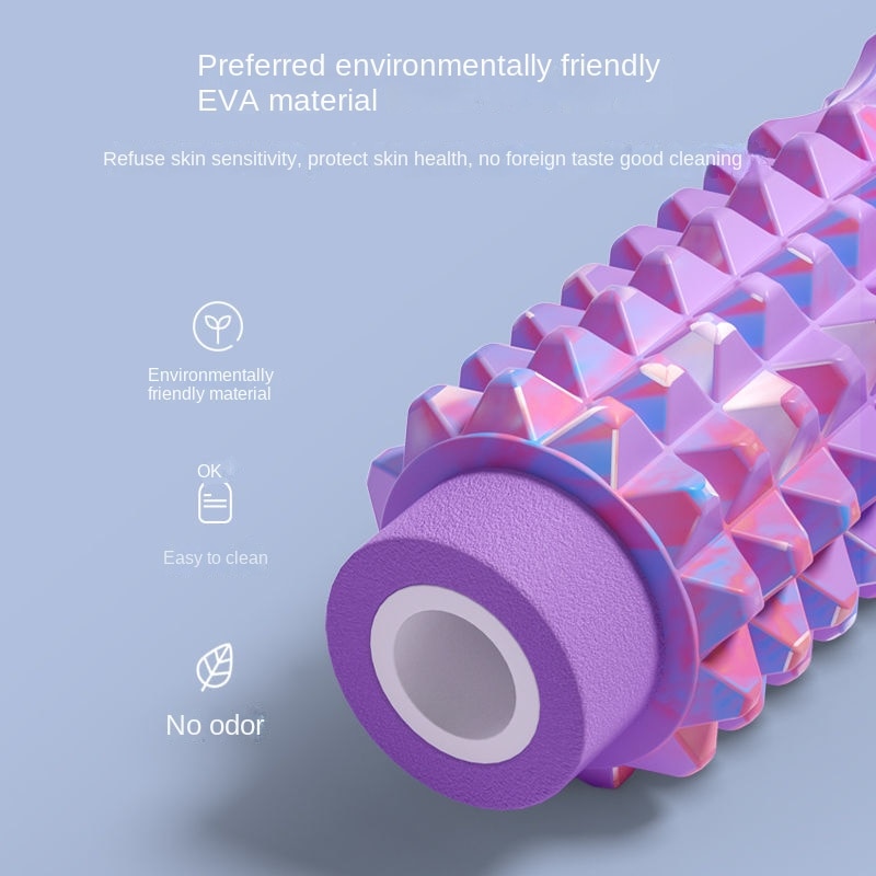 Yoga Column Gym Fitness Foam Roller Pilates Yoga Exercise Back Muscle Massage Roller Soft Yoga Block Muscle roller