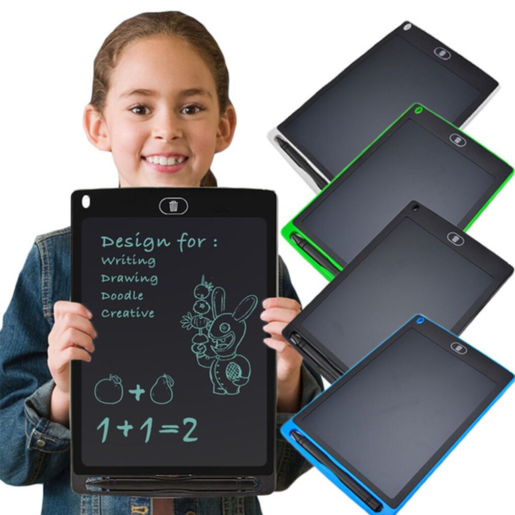 Tavolo da disegno elettronico da 12 pollici tavoletta da scrittura con schermo LCD tavolette da disegno grafiche digitali lavagna elettronica + penna