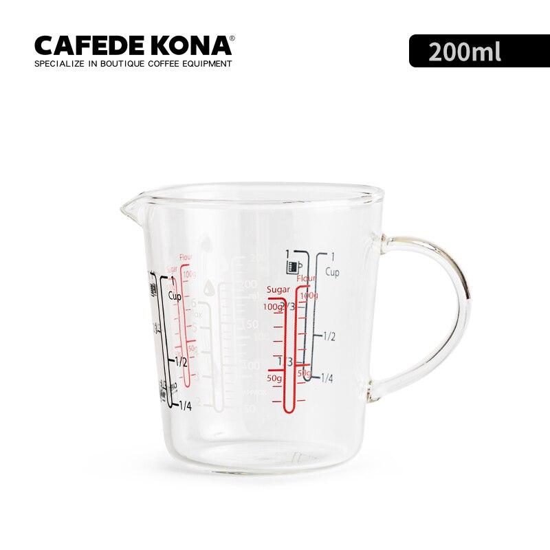 Measuring cup medicine glass counting cup 200ml measuring pot graduate measure cup Useful kitchenware to help you with precision