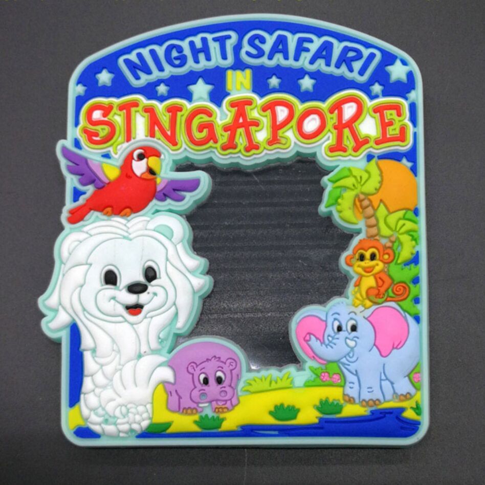 Singapore Rubber Fridge Magnet Tourist Souvenirs Refrigerator Magnetic Stickers Travel collection