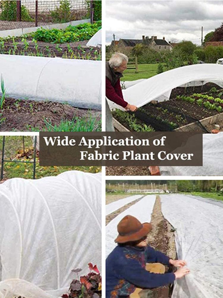 Floating Row Plant Cover Crop Plant Protective Fabric Frost Cloth Freeze Protection Plant Support And Care Garden Supplies