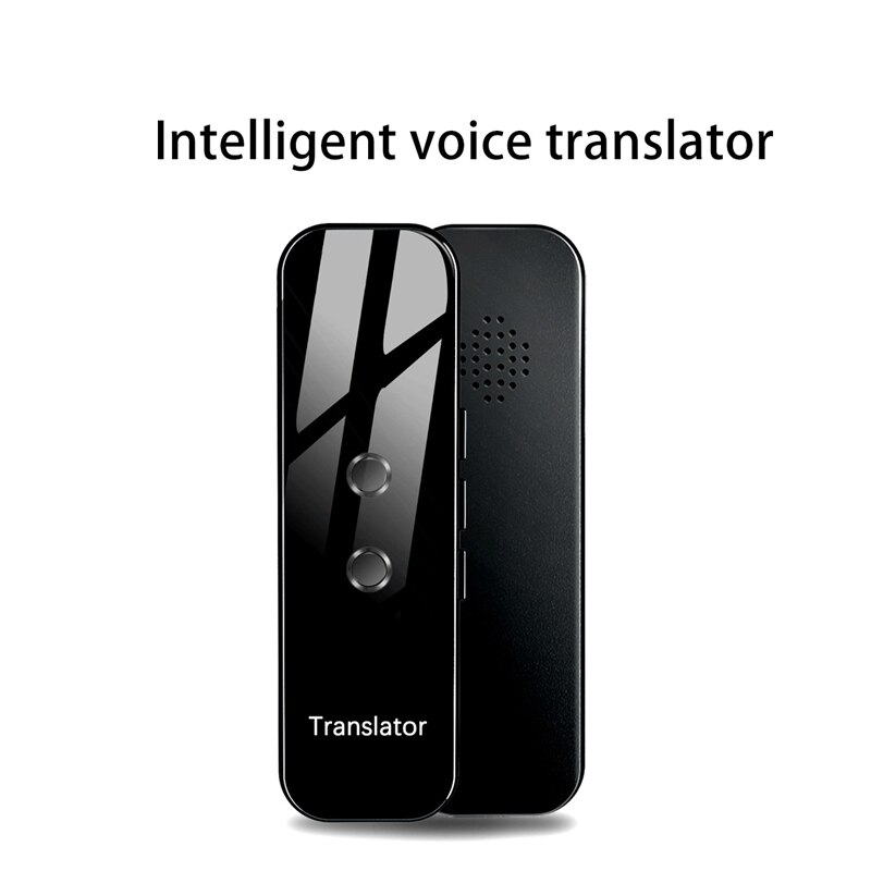 Traduttore di lingue istantaneo intelligente dispositivo portatile Bluetooth 4.2 foto testo traduzione vocale per viaggi tutto&#39;aperto