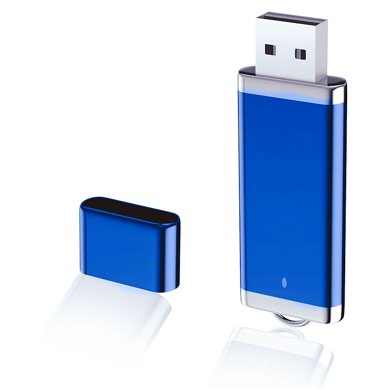 High Speed USB Flash Drive Blue Pen Drive 64GB U Stick 32GB 16GB 8GB Pendrive 2.0 Flash Disk