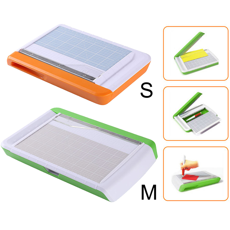 Paper Trimmer Multifunctional paper cutter with Storage Box For DIY Scrapbooking Album Paper Cards Making Guillotine