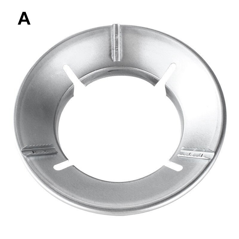 Metal Gas Stove Windshield Polyfire Energy-Saving Windshield Hood Household Gas Stove Wind Shield Bracket for Cooker Cookware: A