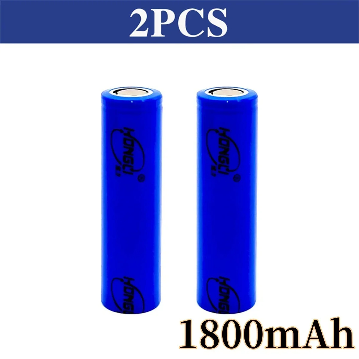 Manulife-Batterie aste au lithium-ion, 3.7V, 18650 mAh, batterie au lithium de classe A, directe d'usine, , 1800: Violet