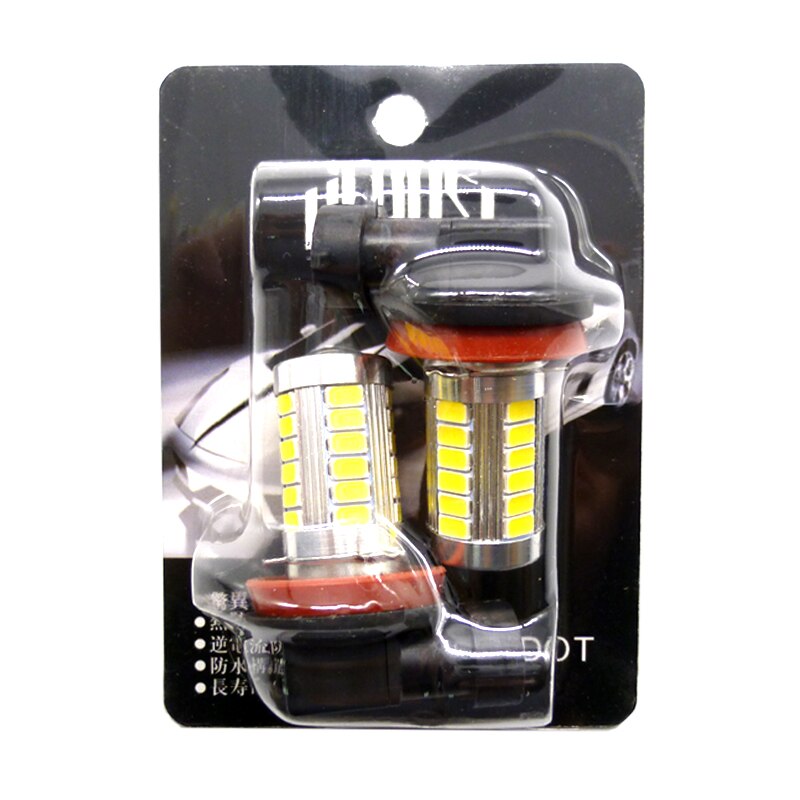2x H11 H8 white Blue Car Driving Running Lamp Auto Leds Light For Volvo XC60 XC90 S40 Nissan Patrol Versa Qashqai Sylphy Livina