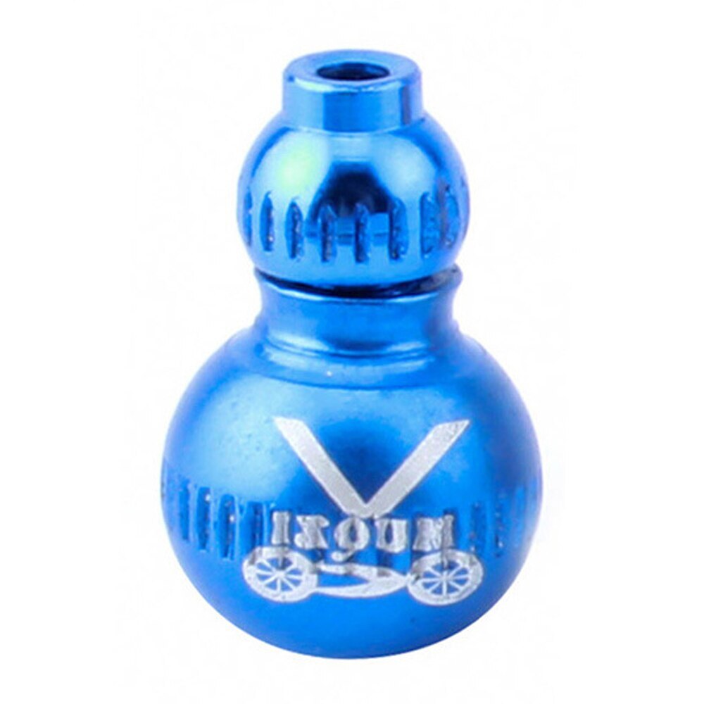 1pcs Bicycle Upscale Brake Inner Wire Core End Caps Mtb Cycling Alloy Shifter Inner Cable End Tail Caps: Shift line Blue