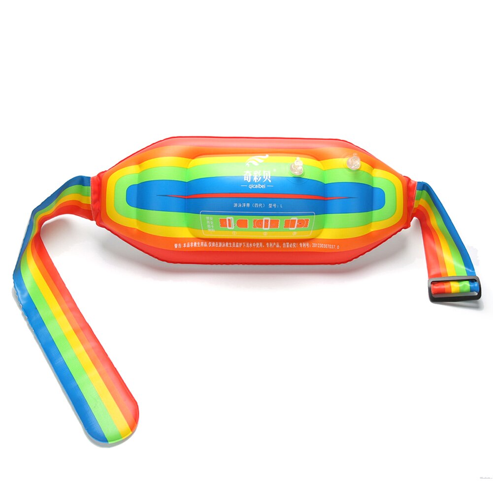 Swimming Inflating Floating Waistband Band Circle Float Adult Safety Water Life Jacket Air Floating Band