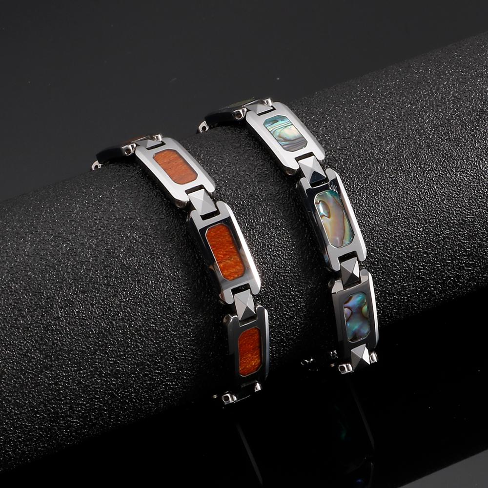 Kalen Bracelet Stainless Steel Featured Mechanical for Men's 210mm Charm Men's Jewelry