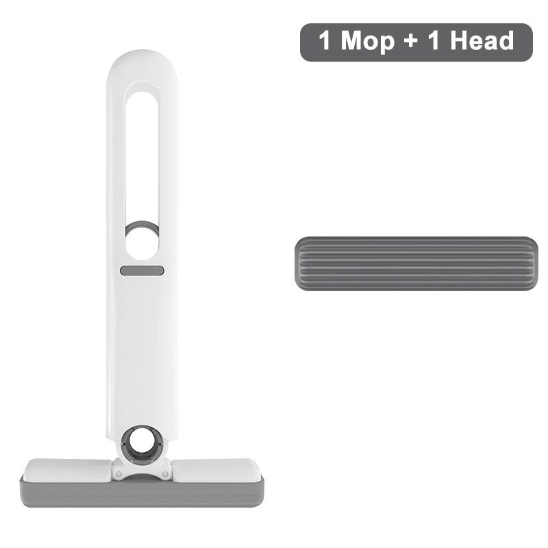 Mini Handheld Spons Mop Opvouwbare Huishoudelijke Reinigingsmop Desktop Car Cleaning Tool Multifunctioneel Nat en Droog Gebruik Spons Mop: Rood