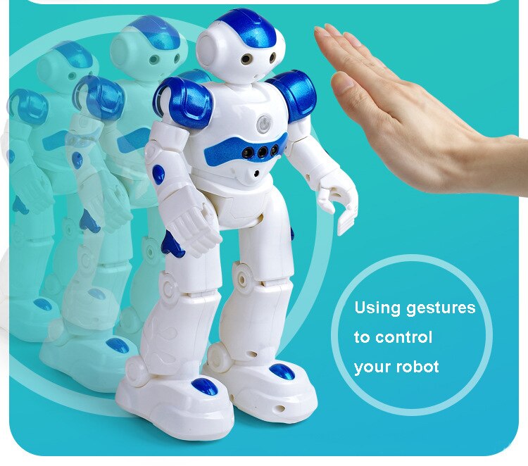 Kid Funny RC Smart Robot Toy Remote Control Interactive Dancing Sing Walking Intelligent Talking Educational Game Birthday