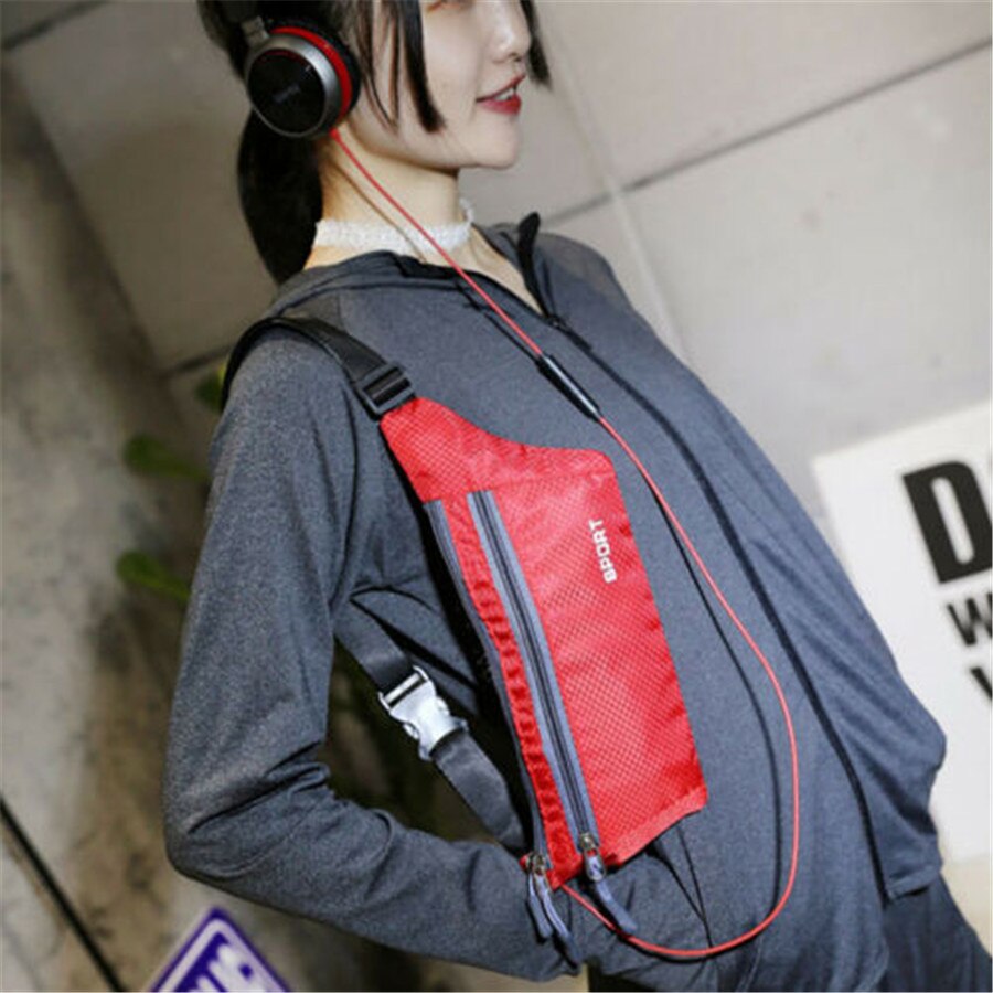 Brand Style Sports Running Bum Bag Fanny Pack Travel Waist Bags Phone Zip Belt Pouch Wallet