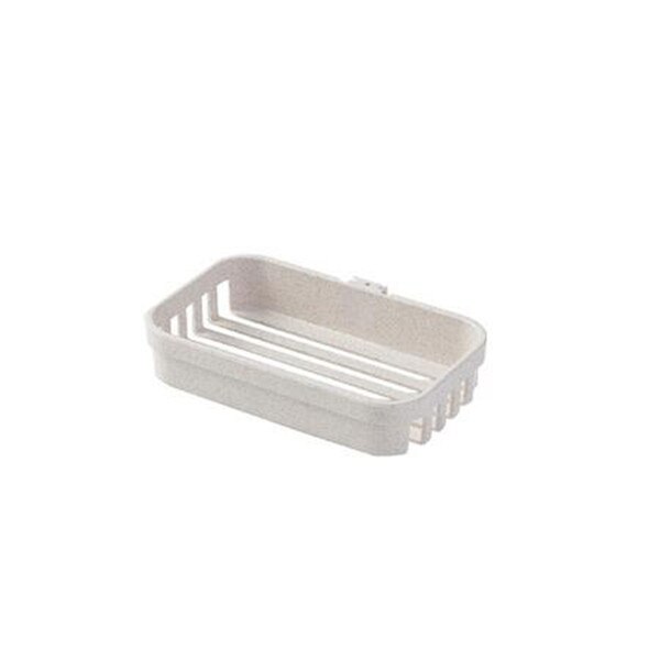 OYOURLIFE ścienna mydelniczka ze słomy pszennej łazienka dwuwarstwowa tacka na mydło mydelniczka prysznicowa akcesoria łazienkowe: lekki Beige