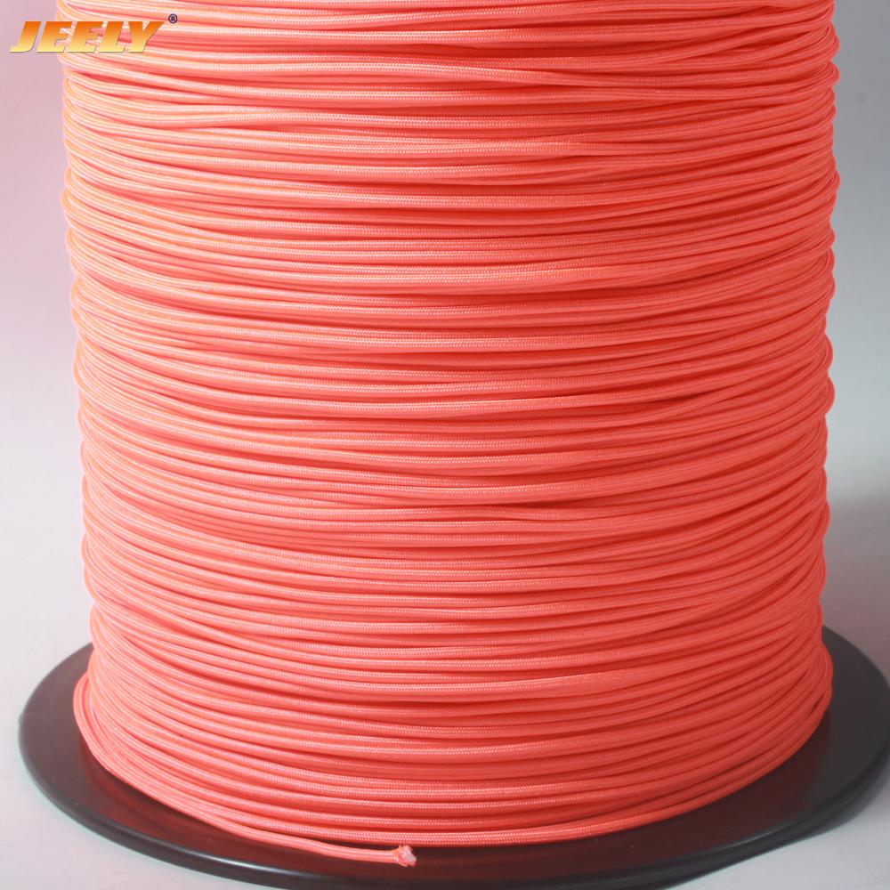 JEELY-Cuerda de manga exterior de poliéster con núcleo de fibra UHMWPE, 50m, 2,1mm, 250kg