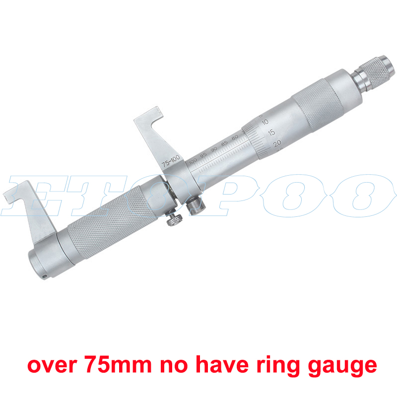 Inside Micrometer 0.01mm Metric Carbide Ratchet Screw Gauge Measuring Tool 5-30mm 25-50-75-100-125-150-175-200mm