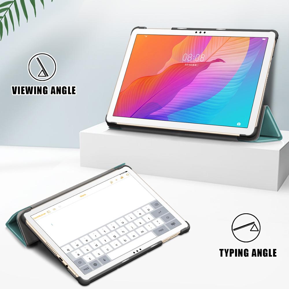 Magnetyczny pokrowiec do Huawei MatePad T10s 10.1 "AGS3-L09 W09 składany stojak pokrywa dla Huawei tablet 10.1 cala 2020 wydany