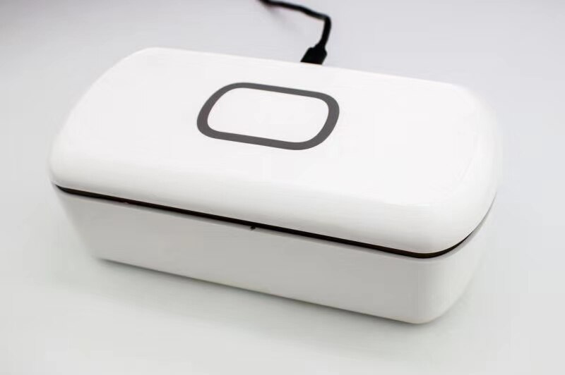 15w sans fil charge boîte de stérilisation Smartphone stérilisateur UV boîte à lumière désinfection pour iPhone 8 8plus X XS Max 11 Pro Max
