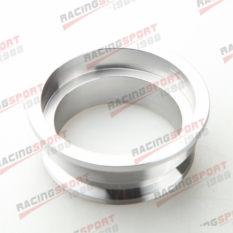 2.5" to 3" V BAND TURBO FLANGE ADEXHAUST MANIFOLD CONVERTER FLANGE ADAPTOR STEEL