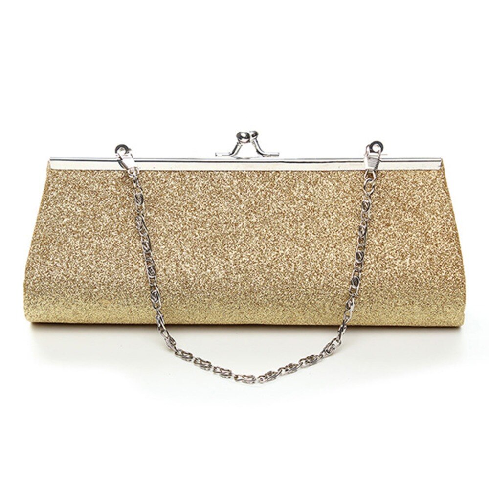 Pochettes de soirée en diamant pailleté pour femmes, sacoche de jour en cristal pour fête de mariage, sac à main brillant avec chaîne en argent et or