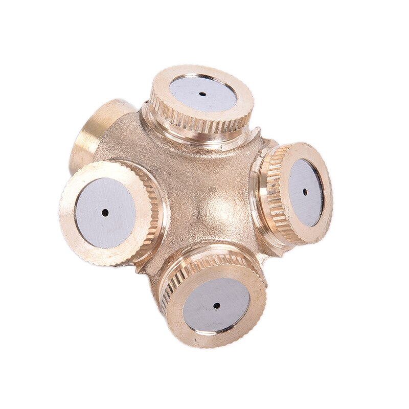Brass Agricultural Mist Spray Nozzle Garden Irrigation System lawn Sprinkler Irrigation Nozzle Sprayer To Cool Dust: D