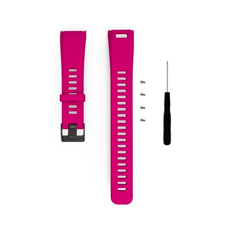 Sostituzione cinturini da polso compatibili per Garmin Vivosmart HR con fibbia in metallo cinturino da polso Fitness accessori intelligenti