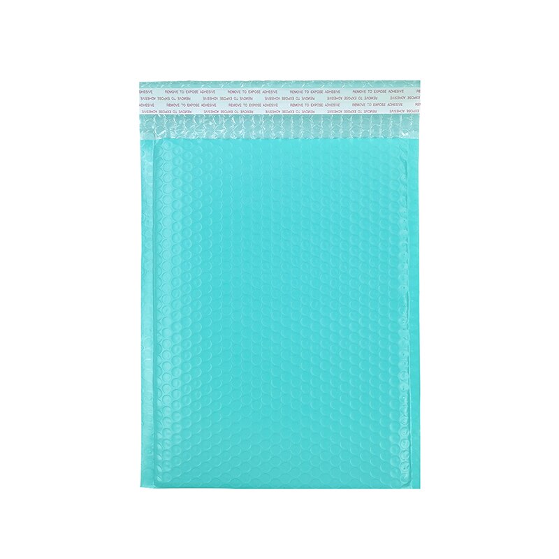 50Pcs Bubble Envelope Blue Plastic Padded Bubble Bags Self Seal Adhesive Bubble Mailer Postal Mailing Bags