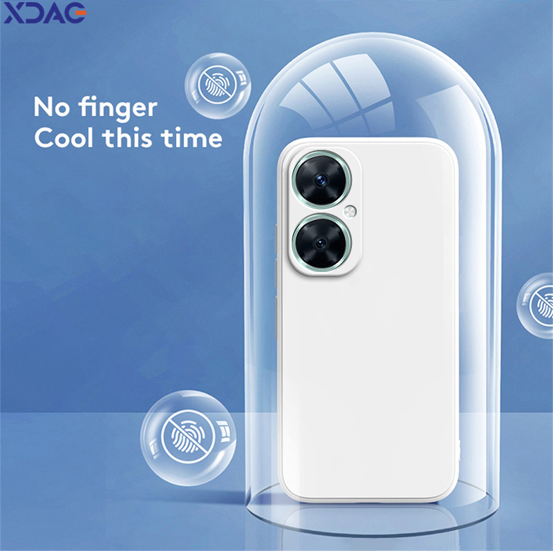 Capa de silicone líquido à prova de choque para huawei nova11i nova 11i MAO-LX9 MAO-LX9N original luxo alta qualidade macio quadrado capa traseira