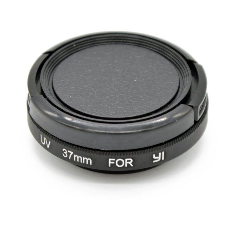 Uv Beschermende Lens Cover Case + Uv Filter Set Voor Xiaomi Yi Action Sport Camera