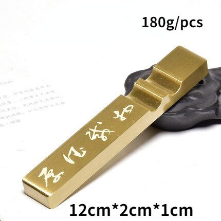 Multifunctionele Massief Messing Presse-papier Paperweights Chinese Kalligrafie Schilderen Paperweights Papre Drukken Ornamenten: A13