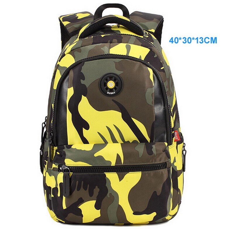 Top Brand Orthopedische Camouflage Kinderen Schooltassen Rugzak Mochila Voor Tieners Kids Jongens Meisjes Laptoptas Knapzak Satchel