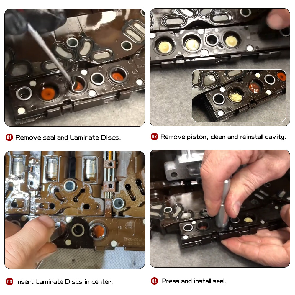 Kit de herramientas de instalación de reconstrucción de interruptor de presión F/124740-30K para transmisiones GM 6L45 6L50 6L80 6L90 y 1ª generación 6T70 124740-TL30
