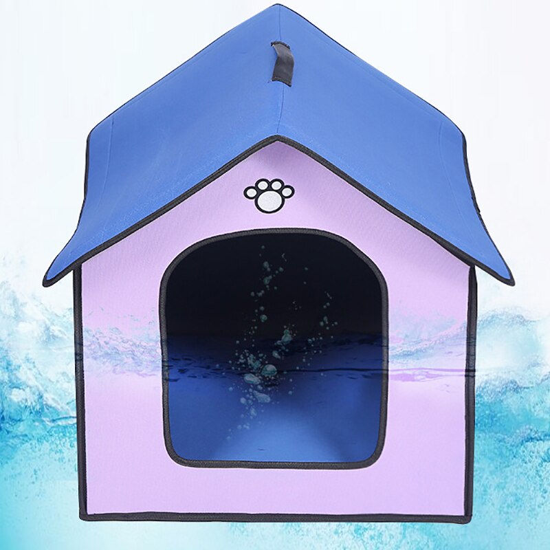 Portable Pet Dog House Foldable Dogs Room Outdoor Waterproof Soft Removable Kennel Nest For Dogs Cats Small Animals Pet Products