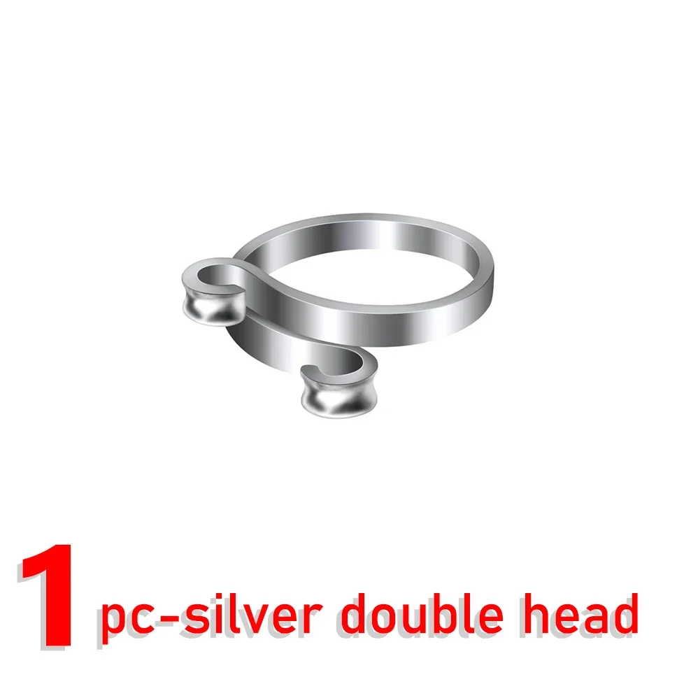 Anelli ad anello per uncinetto per maglieria Guida per filati fai-da-te Dito Supporto più veloce Anello Ditale Crocheter regolabile Strumenti per cucire Forniture: Cioccolato