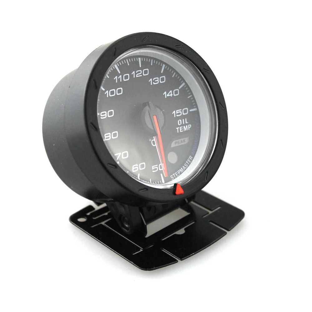 Montaż 60mm wskaźnik temperatury oleju ze wspornikiem na samochód wyścigowy
