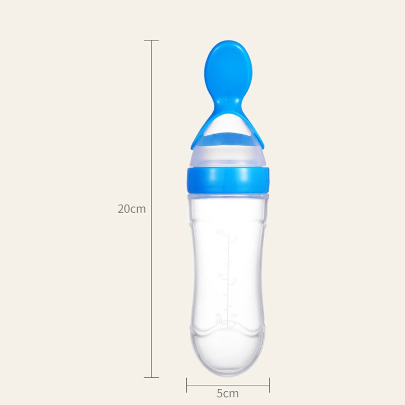 Kinderen Zachte Hoofd Soep Mok Fles Lepel Servies Silicagel Lepel Vork Voeden Bestek Baby Dingen Babyvoeding Mok