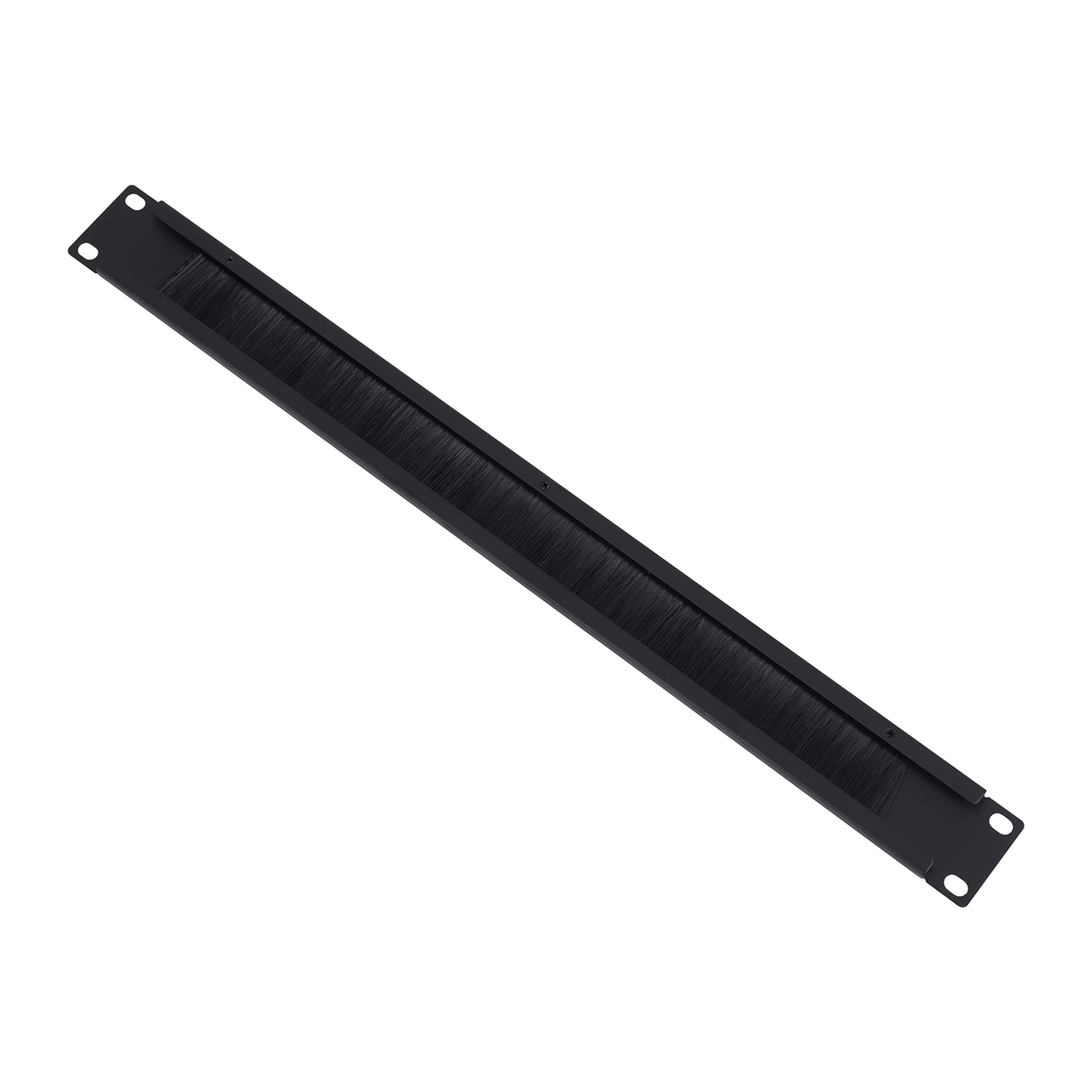 1Pcs 1U 19Inch RACK MOUNT Blanking Plate Rack Mounting Blank Network Brush Panel Server Cabinet Cable Management
