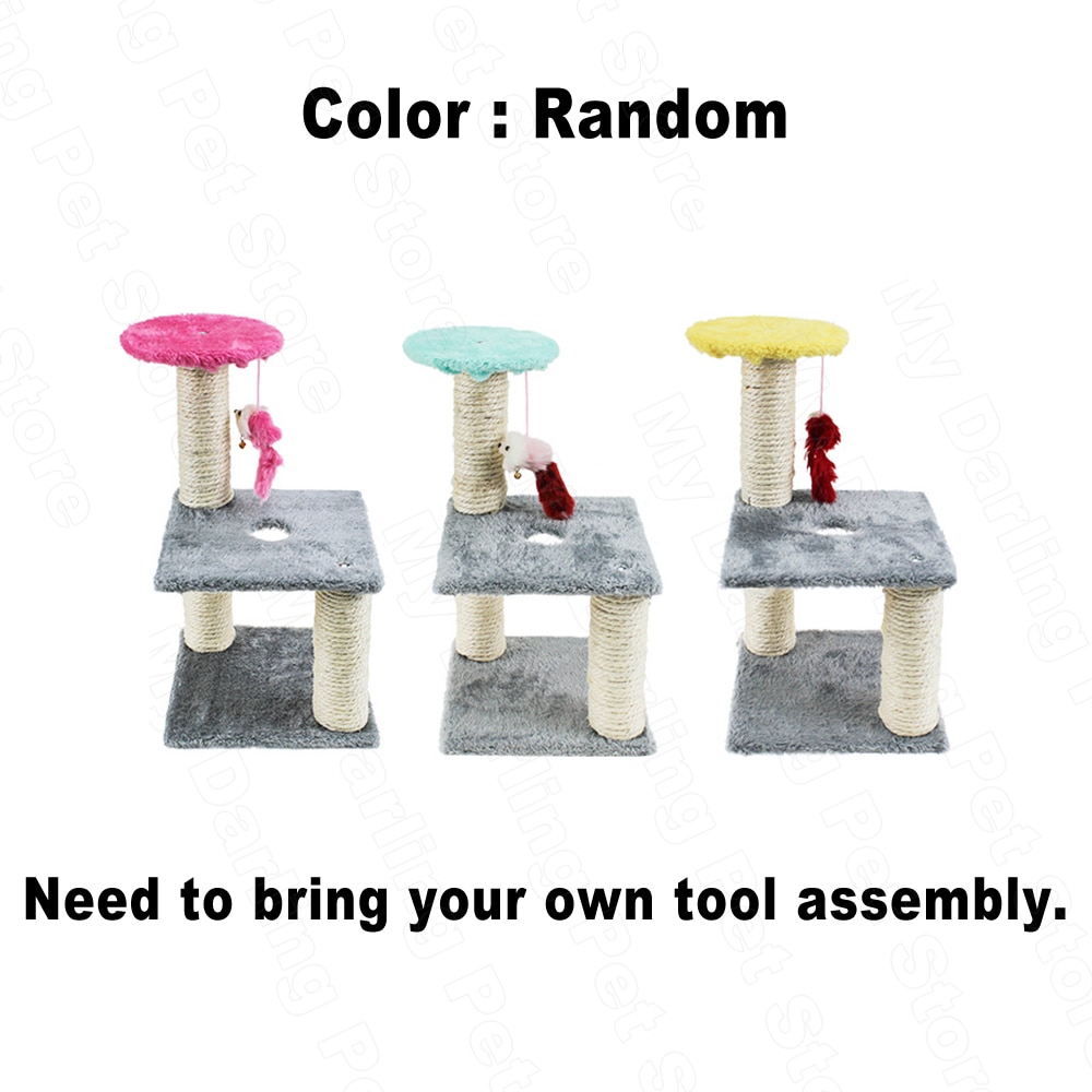 Cat Toy Scratcher Tree for Cats Scratching Post Mouse Scratch for Cats Furniture Plush Cat Climbing Frame Toy Pet Product TY0114