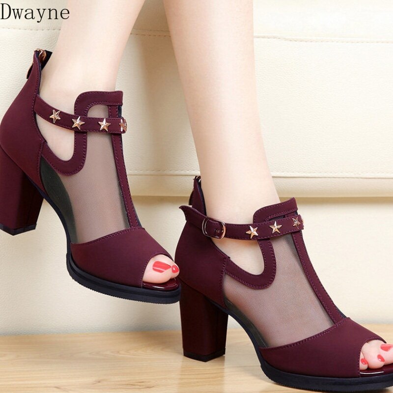 Netgaren dik en comfortabel wilde vismond coole schoenen voor dames